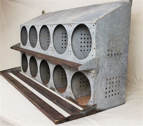 china nesting boxes metal|galvanized metal chicken nesting boxes.